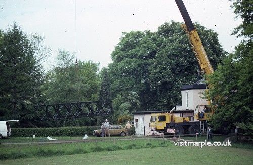 Bailey Bridge Installed