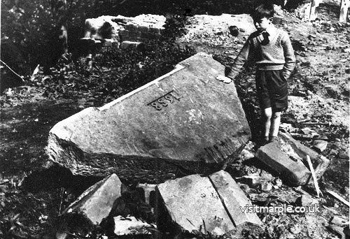 Marple Hall Date Stone