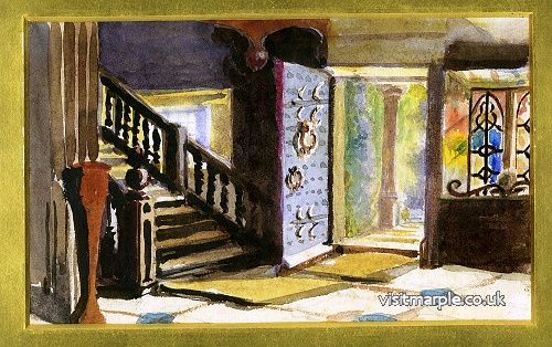 Marple Hall Watercolour