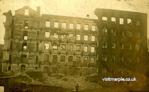 Mellor Mill after Fire