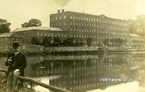 Mellor Mill from the rear
