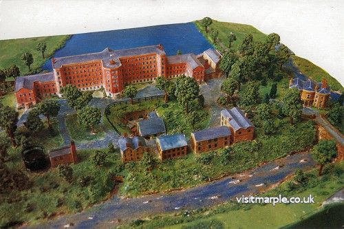 Tom Oldham Model of Mellor Mill