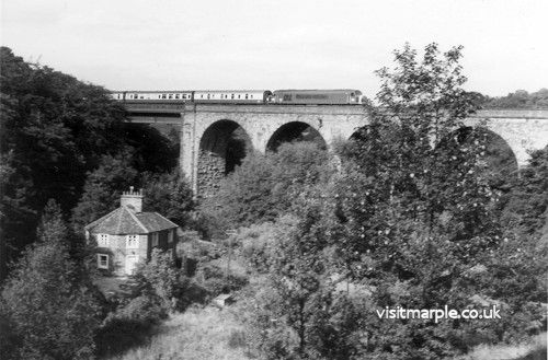 Marple Goyt Viaduct 1978