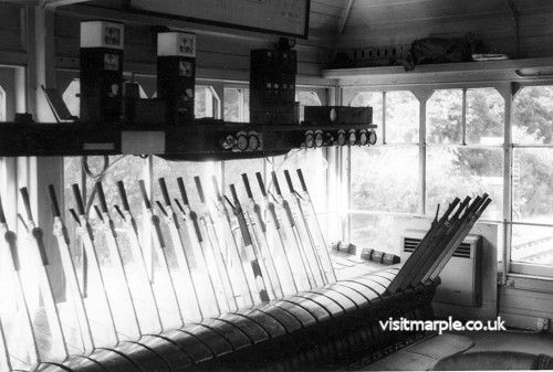 Marple Wharf Junction Signal Box