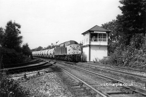 Marple Wharf Junction Signal Box