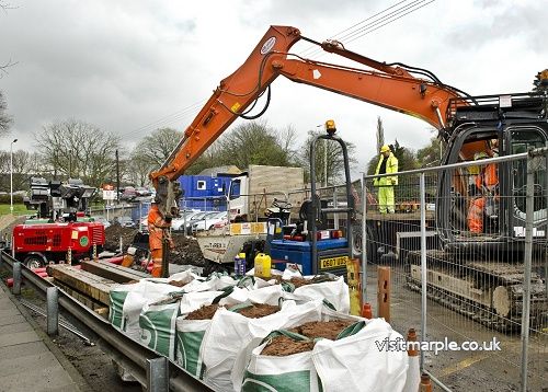 Marple Station Improvements 2012-04-04